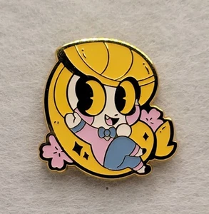 Hazbin Hotel Cutie Charlie Chibi Gold Enamel Pin Vivziepop Morningstar - Picture 1 of 24
