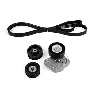 ZJLTJ Drive Belt Tensioner Kit Pulley Serpentine for Mercedes E350 E400 E550 New - Bild 1 von 8