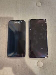 Wholesale lot X2 Samsung Galaxy S7 S10 Verizon cracked, untested For Parts Only 