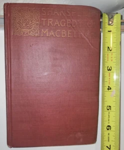 Shakespeare's TRAGEDY OF MACBETH edited by William J. Rolfe 1898 - Picture 1 of 4