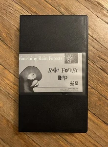 RAIN FOREST RAP VHS Video Tape Vanishing Rainforest WWF All That Beauty Song - Foto 1 di 3