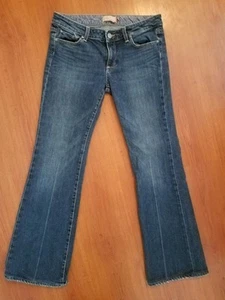 Paige Premium Jeans Laurel Canyon size 30 x 29 Stretch Boot Embroidered Pocket - Picture 1 of 5