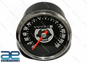 Velocímetro réplica 160 MPH para motocicletas Triumph Norton BSA Smiths - Imagen 1 de 10