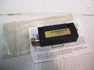 NUOVA A M PNEUMATICS PVS-2 20-150PSI VALVOLA RILEVAMENTO PRESSIONE 1/4"NPT P2374 - Foto 1 di 6