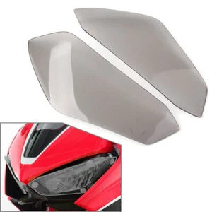 Headlight Guard Shield Screen Lens Cover For Honda CBR1000RR 2017-2020 18 Smoke - Picture 1 of 9