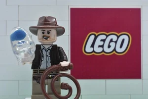 Indiana Jones (Griso a bocca aperta) - LEGO Indiana Jones Minifigure - iaj044 - 7196 - Foto 1 di 4