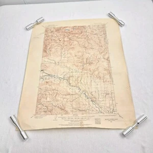 US Dept. of The Interior Geological Survey Map Wa. MOUNT STUART QUADRANGLE 1897 - Picture 1 of 7