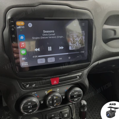 GPS Navi WIFI Car Stereo Radio For 2015-2020 Jeep Renegade 9" Android 12 Carplay - Imagem 1 de 4