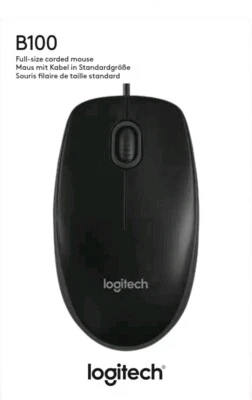 brand new Logitech B100 wired Mouse - Image 1 of 4
