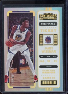 2022-23 Contenders James Wiseman The Finals Ticket #41 #32/49  Warriors
