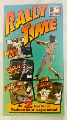 Rally Time (VHS, 1994) MLB Clips- Barry Bonds, Frank Thomas, Many more NEW HTF  - Image 1 of 3