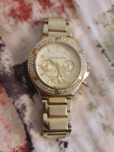 BELLISSIMO Orologio Cronografo Michael Kors MK5851 Oro