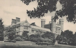 Brookings Hall - Universidad de Washington - St. Louis, Missouri - litografía sin publicar - Imagen 1 de 3