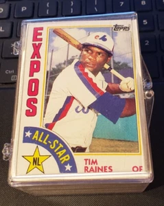 (5) 1984 Topps All Star #390 TIM RAINES Lot Montreal Expos White Sox - Picture 1 of 3