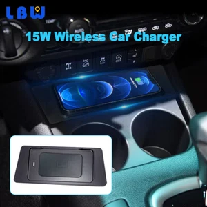 Fit For Toyota Hilux Wireless 15W Charger Phone Charger Center Console 2016-2020 - Picture 1 of 12