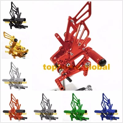 Rearser Footpeg for Honda CBR1000RR 2004-2007 / CBR600RR 2003-2006 CNC Aluminum — 第 1/4 张图片