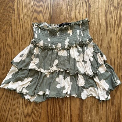 FZB Flowers By Zoe Skirt Girls Size Small 100% Rayon - Image 1 of 3
