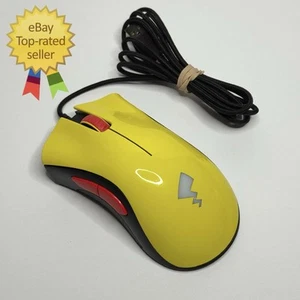 ⚡️RARE Razer Pokemon Pikachu RZ01-0254 Wire Gaming Mouse Limited Edition⚠️TESTED - Picture 1 of 8