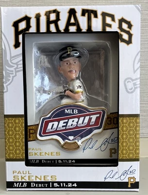 Paul Skenes MLB Debut Fanatics Bobblehead Limited Edition 5/11/24 Pirates NIB - Image 1 of 4