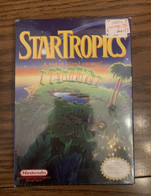NES Nintendo StarTropics CIB FACTORY SEALED 1990