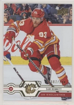 2019-20 Upper Deck UD Exclusives /100 Sam Bennett #181 - Image 1 of 2