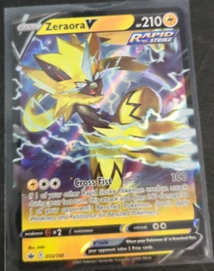 Zeraora V 053/198 Swsh06: Sword & Shield - Chilling Reign Holo - Bild 1 von 2