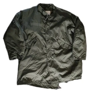 VTG 70s M65 Fishtail Parka Extreme Cold Weather Liner No Hood Size L/XL Military - Picture 1 of 23
