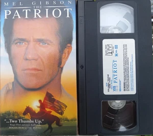 The Patriot (VHS 2000 TESTED) Mel Gibson Heath Ledger FREE US SHIP - Foto 1 di 1