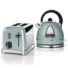 Cuisinart Style Light Pistachio Traditional Kettle & 2 Slice Toaster Breakfast S