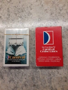 2 Decks Carnival Cruise Lines Spielkarten 1 Sealed 1 geöffnet - Bild 1 von 10