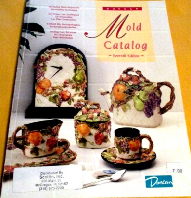 Catálogo Moldes Cerámicos De Colección Duncan 7ª Edición 1994 Excelente Usado 120Páginas! Foto 1 de 4