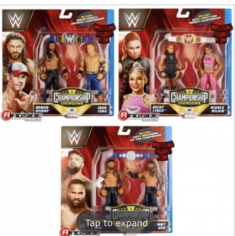 Mattel WWE Championship Showdown 2 Pack Series 11 Brand New Choose A 2 Pack Cover