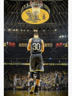Impresión fotográfica póster arte de pared Stephen Curry 16x24 Foto 1 de 4