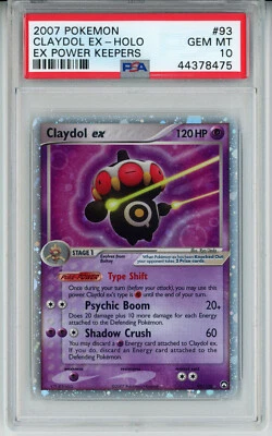 POKEMON EX POWER KEEPERS CLAYDOL EX #93 HOLO FOIL PSA 10 GEM MINT #44378475 - Image 1 of 2