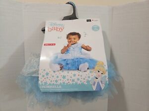 NEW Cinderella Disney Baby/Infant Princess Dress Costume Size 6-12 Months 