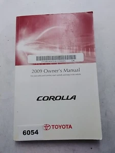 2009 Toyota Corolla Owners Manual - Picture 1 of 8