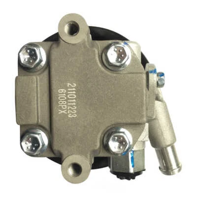 Power Steering Pump-New with Pulley and Pipe Edelmann fits 04-09 Cadillac SRX - Image 1 of 4