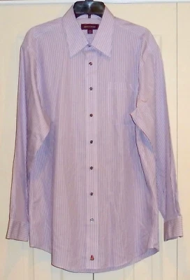 CAMISA NORDSTROM *SMART CARE* LAVANDA A RAYAS SIN ARRUGAS - HOMBRE 16/34 A MEDIDA Foto 1 de 2