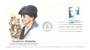 1821 Frances Perkins, Fleetwood FDC - Picture 1 of 1