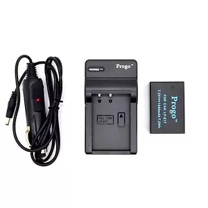 Batteria LP-E17 + Caricatore Casa/Auto per Canon T6i, T6s, M3, 750D, 760D Kiss X8i - Foto 1 di 8