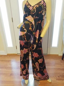 Pantalones y top Trina Turk Palazzo talla 12 L - Imagen 1 de 9