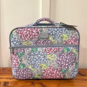 NWT Vera Bradley Rolling Work Carry-On Bag in Chrysanthum Crush - Picture 1 of 10