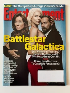 BATTLESTAR GALACTICA TRICIA HELFER September 2006 ENTERTAINMENT WEEKLY MAGAZINE - Imagen 1 de 3