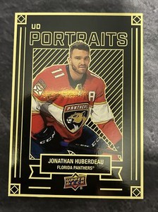 2022-23 Upper Deck UD Portraits P11 Jonathan Huberdeau Florida Panthers 