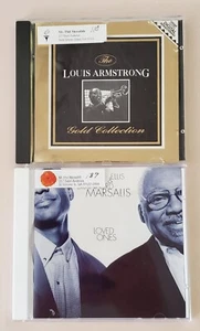 Music CD-Jazz LOT OF 2. Louis Armstrong Gold Coll. (92) & Branford Marsalis (96) - Picture 1 of 6