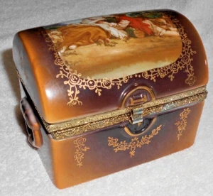 Fine Quality Lege Japan Porcelain Music Box - Picture 1 of 3