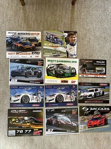 World Challenge IMSA Road America 2016 firmado juego de 11 tarjetas Austin Cindric McLaren - Imagen 1 de 11