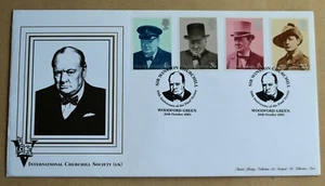 WINSTON CHURCHILL INTERNATIONAL CHURCHILL SOCIETY 2001 COVER WOODFORD GREEN H/S - Imagen 1 de 2