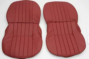 PORSCHE 356 A/B/C VINYL FRONT SEAT COVER SET FOR COUPE CABRIOLET ROADSTER - Picture 1 of 4