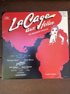 'La Cage Aux Folles' Original Cast Soundtrack Vinyl LP Album Record ABL14824 - Picture 1 of 1
